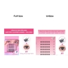 Lông Mi Cụm Cao Cấp Có Sẵn Keo Jary Pro Cluster Lashes Full Box Hộp Nhựa 6 Hàng