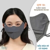 e602 - Khẩu trang chống tia UV- Proof Mask 1 lớp, có gọng, chất vải lụa mềm mịn thoáng mát chống nắng hiệu quả