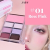 f050 - Bảng phấn má và mắt 7 ô Jary New Vision Cheeks Eyeshadow Palette LYO