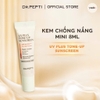 f095 - Kem chống nắng mini Dr.Pepti UV Plus Tone Up Sunscreen 8ml