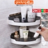 Kệ Góc Tam Giác Nhựa ABS Dán Góc Tường Đa Năng ShuangQuing (SQ-0115) - gia dụng plus