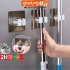 Giá Kẹp Chổi, Cây Lau Nhà Đa Năng Dán Tường | Không Cần Khoan Tường SHUANGQING (SQ-0114) - gia dụng plus