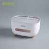 Hộp Đựng Giấy Ăn Kèm Ngăn Để Điểu Khiển, Remote Đa Năng Thương Hiệu Ecoco Chĩnh Hãng | Gia Dụng Plus ảnh 9