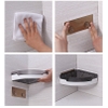 Kệ góc dán tường nhựa ABS cao cấp, đa năng cho phòng tắm, nhà bếp, không khoan ShuangQuing (SQ-124) ảnh 9