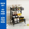 Kệ Đựng Gia Vị, Chai Lọ 2 Tầng & 3 Tầng INOX 304 Đặt Bàn Cao Cấp ảnh 10