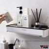 Kệ chữ nhật dán tường cao cấp, đa năng cho phòng tắm, nhà bếp / không cần khoan tường ShuangQuing (SQ-5255) ảnh 4