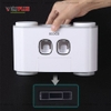 【Xả Kho】Bộ Hai Nhả Kem Đánh Răng Tự Động Kèm 4 Cốc Súc Miệng Đa Năng Cao Cấp | Ecoco Chính Hãng ảnh 3