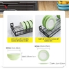 🔴OUTLET | Kệ úp chén bát ráo nước dán tường cao cấp chống gỉ trọn đời (tặng kèm keo dán và ốc vít) chịu lực ERMO ảnh 3