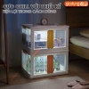 Thùng đựng đồ đa năng LAZYDO gấp gọn & thiết kế cửa hông lấy đồ dễ dàng tiện lợi (có nắp đậy kín & bánh xe) 55 lít ảnh 9