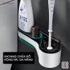 Bộ Kệ Kèm Cọ Không Góc Chết Đa Năng Dán Tường Cho Toilet ShuangQing (SQ-0111) - gia dụng plus