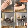 Kệ để bàn chải đánh răng dán tường nhôm chống gỉ, kệ dán tường kèm cốc, chịu lực tốt – cho nhà tắm ảnh 7