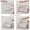 Hộp đựng đồ ngăn kéo để phân chia tủ quần áo, đựng đồ đa năng gấp gọn LAZYDO (bản nâng cấp có thanh chắn trước) ảnh 8