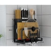 Hộp Cài Dao, Đựng Đũa / Thớt / Úp Vung Nồi Đa Năng INOX 304 Cao Cấp Không Gỉ | Đặt Bàn & Dán Tường | Gia Dụng Plus ảnh 11