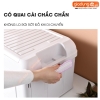 Thùng đựng sách vở, tài liệu, đồ dùng đa năng 45 lít / có ngăn phụ, nhựa PP chắc chắn Lazydo (LZ0514) ảnh 6