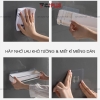 Kệ chữ nhật dán tường cao cấp, đa năng cho phòng tắm, nhà bếp / không cần khoan tường ShuangQuing (SQ-5255) ảnh 9