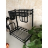 Kệ Đựng Gia Vị, Chai Lọ 2 Tầng & 3 Tầng INOX 304 Đặt Bàn Cao Cấp ảnh 8