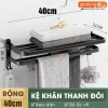 Kệ để khăn tắm gấp gọn/ nhôm dán tường gấp gọn ảnh 12