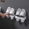 Kệ Để Dép Nhựa ABS Cao Cấp | Giá Treo Dép Nhà Tắm & Phòng Khách Dán Tường Tiện Dụng ảnh 1