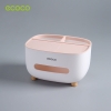Hộp Đựng Giấy Ăn Kèm Ngăn Để Điểu Khiển, Remote Đa Năng Thương Hiệu Ecoco Chĩnh Hãng | Gia Dụng Plus ảnh 11