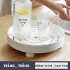 Tròn - Trắng/Trắng