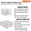 Kệ chia ngăn CÓ THANH CHẮN/ tủ update có thanh chắn ảnh 8