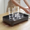 Khay trà nhựa chữ nhật, khay úp cốc ly 2 lớp ráo nước cao cấp - Hàng nhập khẩu chính hãng, chống bám bẩn JIANXIA ảnh 12
