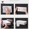 Hộp Đựng Giấy Vệ Sinh Dán Tường Cuộn Lớn | Cuộn Giấy Vuông & Tròn Nhựa ABS Với Ngăn Đựng Đồ Đa Năng ảnh 8