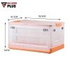 🔴OUTLET | Thùng Đựng Đồ Gấp Gọn 82 Lít Cực Lớn Để Quần Áo, Đồ Dùng Gọn Gàng (Có Bánh Xe, Có Nắp, Ngăn Cửa) LAZYDO ảnh 12