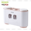 【Xả Kho】Bộ Hai Nhả Kem Đánh Răng Tự Động Kèm 4 Cốc Súc Miệng Đa Năng Cao Cấp | Ecoco Chính Hãng ảnh 11