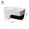 Hộp Đựng Giấy Vệ Sinh Dán Tường Cuộn Lớn | Cuộn Giấy Vuông & Tròn Nhựa ABS Với Ngăn Đựng Đồ Đa Năng ảnh 7