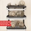 【Xả Kho】Kệ Để Chén Bát & Đĩa, Ly Cốc Đa Năng Đặt Bàn INOX SUS 201, Sơn Tĩnh Điện Không Gỉ ( 2 Tầng & 3 Tầng ) | Gia Dụng ảnh 7