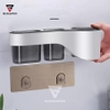 Kệ Để Máy Sấy Tóc Dán Tường (Hai Ngăn Đựng Đồ) Tiện Ích ảnh 7
