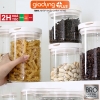 【Xả Kho】Hộp đựng thực phẩm khô thuỷ tinh borosilicate, có nắp kín & thông minh chính hãng JIANXIA ảnh 1