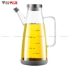 Bình Đựng Dầu Ăn Thuỷ Tinh Borosilicate Loại Lớn Có Vòi & Tay Cầm (550ML & 750ML) Cao Cấp | KUAKE - gia dụng plus