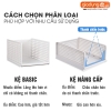 Kệ chia ngăn CÓ THANH CHẮN/ tủ update có thanh chắn ảnh 7