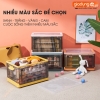 Hộp Nhựa Đựng Đồ Lớn, Trong Suốt 50L, Có Nắp & Bánh Xe Cao Cấp Đựng Đồ Chơi, Quần Áo, Để Sau Xe Ô tô ảnh 2
