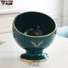 🔴OUTLET | Cốc Gốm Sứ Đặt Bàn Đựng Đồ Đa Năng Chìa Khoá, Bánh Kẹo,... | Xanh Ngọc Lục Bảo Sang Trọng ảnh 2
