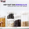 【Xả Kho】Hộp đựng thực phẩm khô thuỷ tinh borosilicate, có nắp kín & thông minh chính hãng JIANXIA ảnh 3