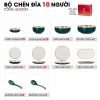 Set 10 / Xanh Trắg