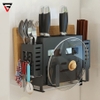 Hộp Cài Dao, Đựng Đũa / Thớt / Úp Vung Nồi Đa Năng INOX 304 Cao Cấp Không Gỉ | Đặt Bàn & Dán Tường | Gia Dụng Plus ảnh 3