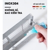 🔴OUTLET | Kệ giá dán tường bếp INOX 304 cao cấp đựng hủ lọ gia vị, chai lọ, chén, đĩa, dao, vung nồi ảnh 7