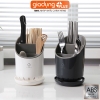 Ống đựng đũa để bàn thông minh có khay hứng nước, nhựa ABS cao cấp JIANXIA (JX-014) ảnh 2