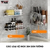 Hộp Cài Dao, Đựng Đũa / Thớt / Úp Vung Nồi Đa Năng INOX 304 Cao Cấp Không Gỉ | Đặt Bàn & Dán Tường | TIGGANG - gia dụng plus