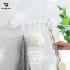 Giá Treo Đa Năng Dán Tường Với 8 Móc Treo Di Động Thông Minh | Nacchan - gia dụng plus