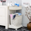 Giỏ Đựng Quần Áo Bẩn Nhiều Tầng, Có Bánh Xe Đẩy Cao Cấp Cho Phòng Tắm Gọn Gàng - gia dụng plus
