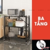 Kệ Đựng Đồ Đa Năng Gấp Gọn Cho Phòng Khách, Bếp, Tắm, Ngủ Cực Kỳ Tiện Lợi Bằng Thép Carbon Chắc Chắn | Nanjie - gia dụng plus