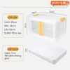 Thùng đựng đồ đa năng LAZYDO gấp gọn & thiết kế cửa hông lấy đồ dễ dàng tiện lợi (có nắp đậy kín & bánh xe) 55 lít ảnh 4