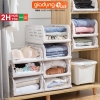 Hộp chia tủ quần áo thành nhiều ngăn nhựa PP LAZYDO, dạng ngăn kéo tiện lợi, gấp gọn giúp tủ gọn gàng hơn (LZ-0528) ảnh 4