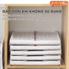Hộp chia tủ quần áo thành nhiều ngăn nhựa PP LAZYDO, dạng ngăn kéo tiện lợi, gấp gọn giúp tủ gọn gàng hơn (LZ-0528) ảnh 9