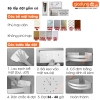 Giá Treo Khăn Phòng Tắm Tích Hợp Giỏ Đựng Đồ Nhôm Dính Tường Chắc Chắn Cao Cấp LAZYDO (LZ-0732) ảnh 8